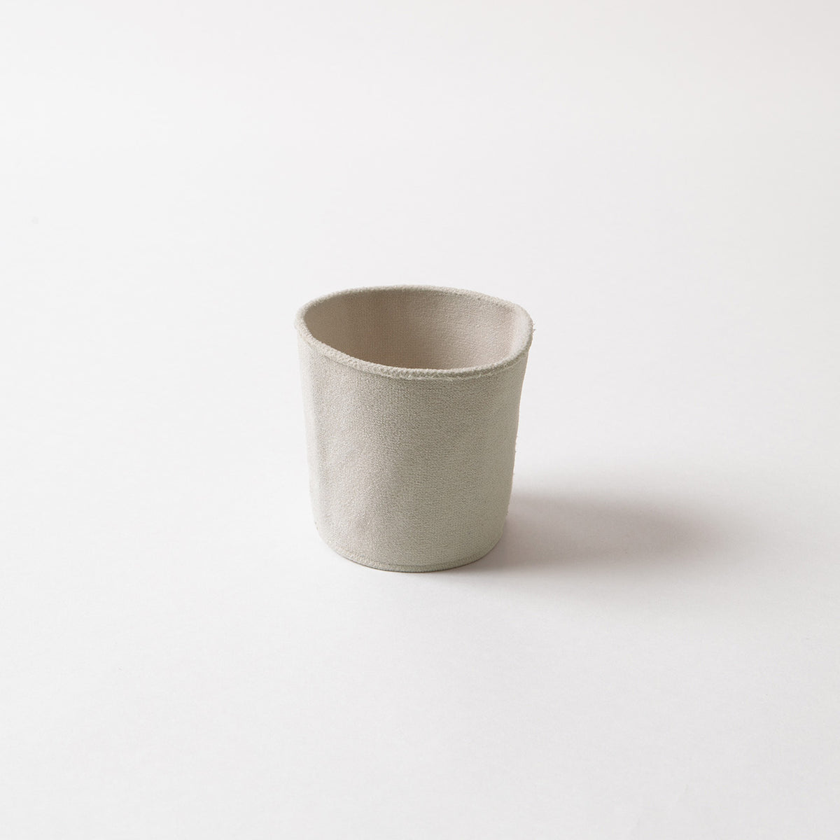 like a Paper Cup (鼓門 金彩) スリーブ付 (ライトグレー)
