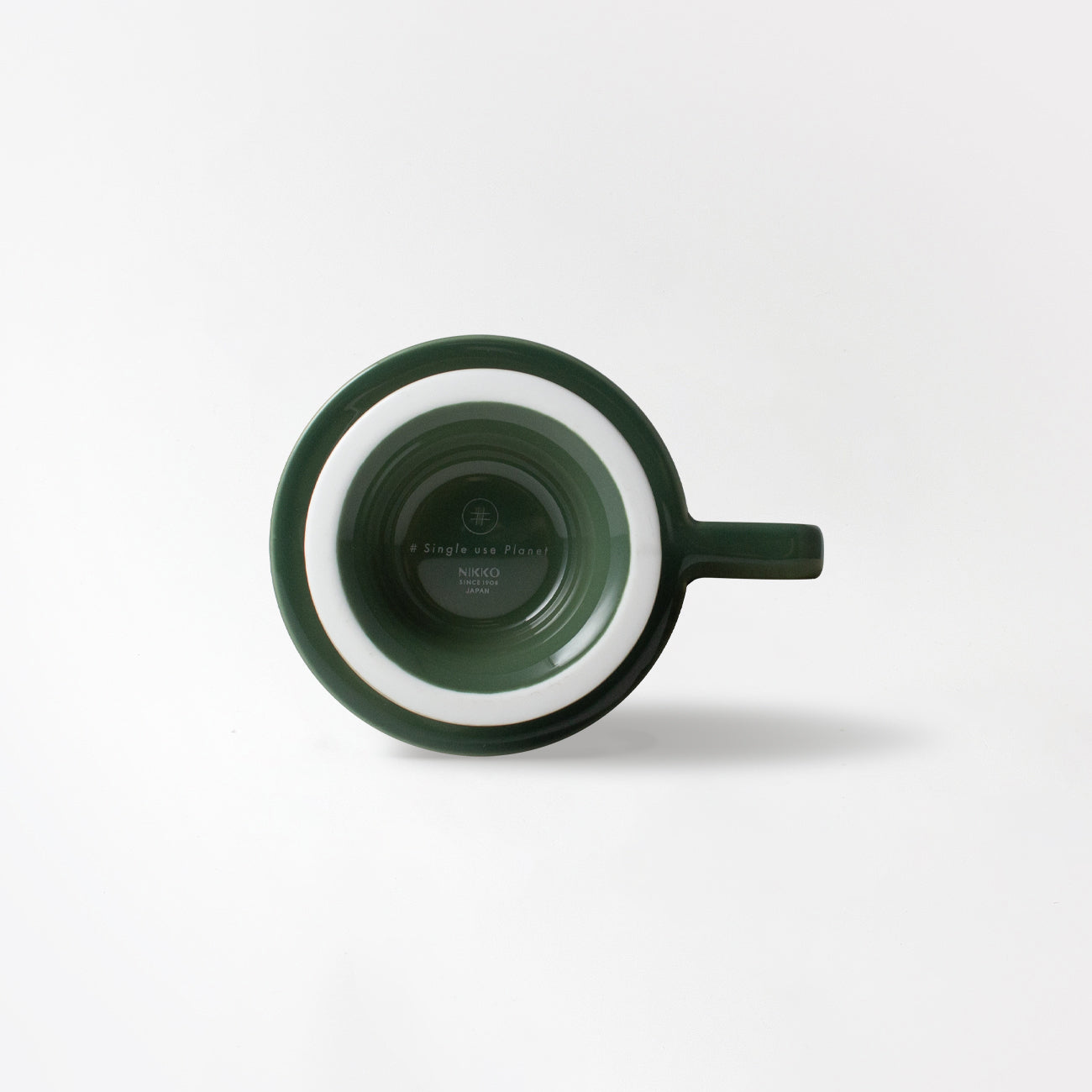 #Single use Planet cup (アースグリーン)