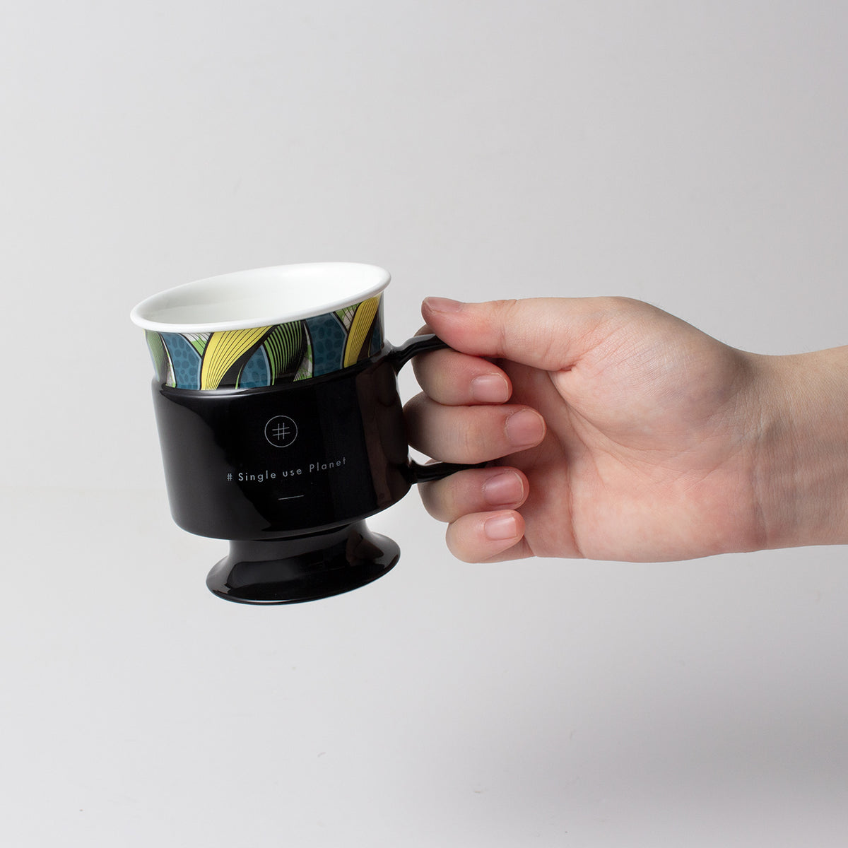 #Single use Planet cup (CLOUDY「Curvology」)
