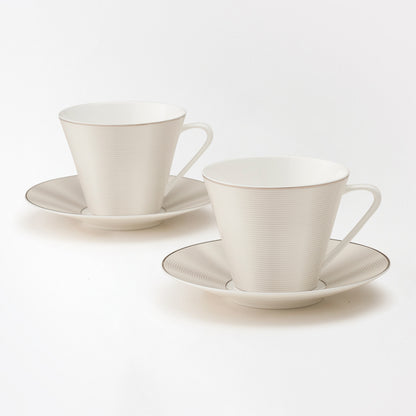ペアティ&コーヒーセット (シルクプラチナム)
