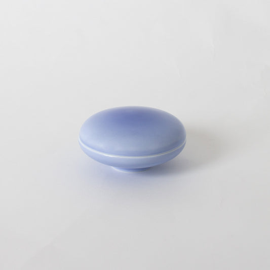 マカロンボックス(8cm)(1個箱入) (インディゴブルー）
