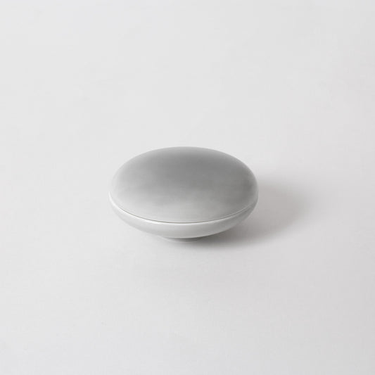 マカロンボックス(8cm)(1個箱入) (アッシュグレー）