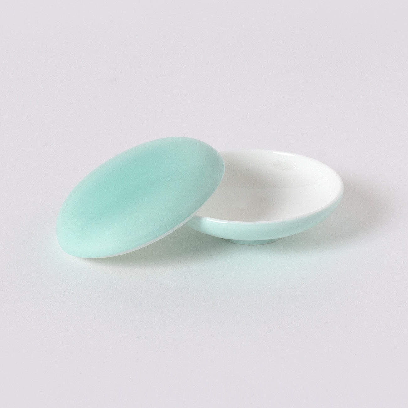 マカロンボックス(8cm)(1個箱入) (ジェードグリーン）