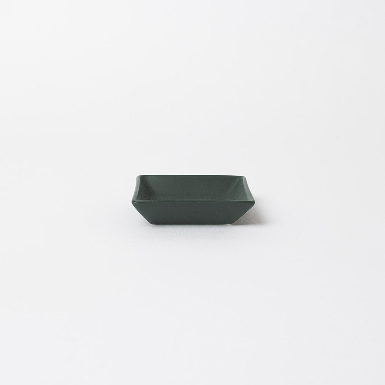 7.5cm角小皿 グリーン