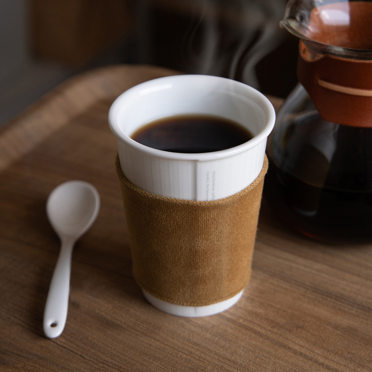 like a Paper Cup ペアセット (金彩なし) スリーブ付 (オリーブ・オニオン)