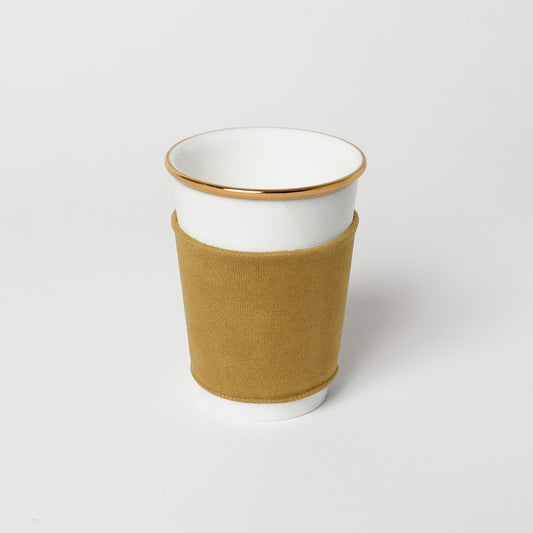 like a Paper Cup (鼓門 金彩) スリーブ付 (オニオン)