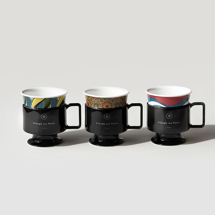 #Single use Planet cup (CLOUDY「Curvology」)