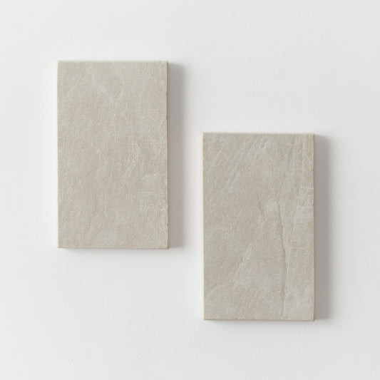 長角10cmx6cm ペアセット ベージュ