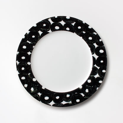 ART PLATE 25cm Sanae Sasaki 「(無題)(丸)」