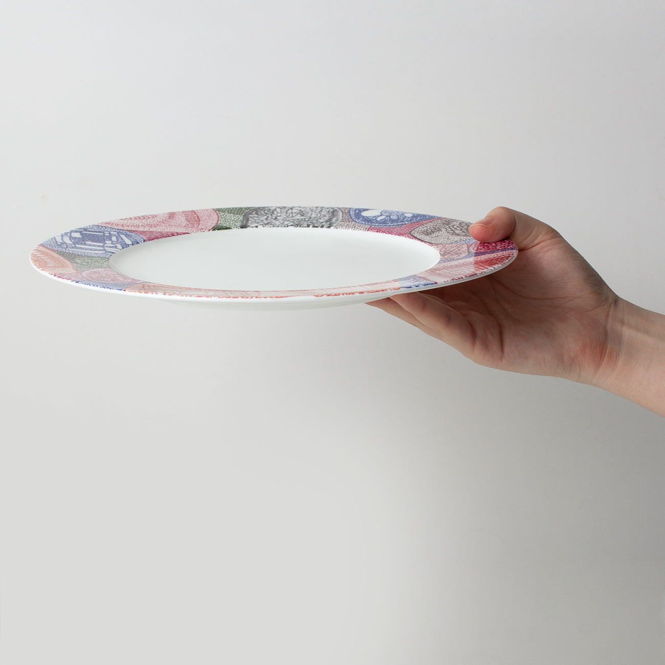 ART PLATE 25cm Fumie Shimaoka 「宇宙」